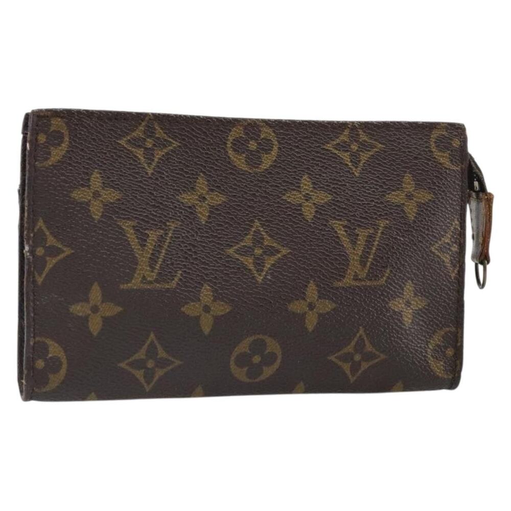 Louis Vuitton Monogram Bucket PM Accessory Pouch Brown